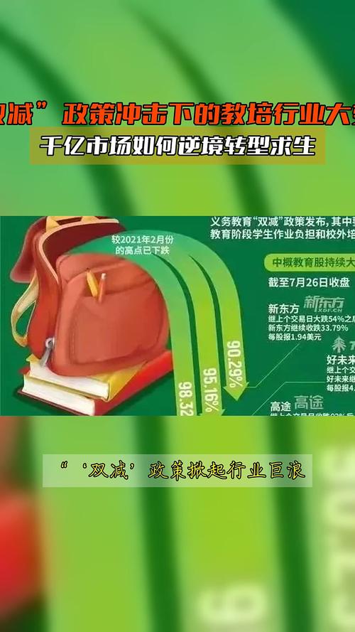 双减政策(教培转型)(双减政策出台,身处教培行业)