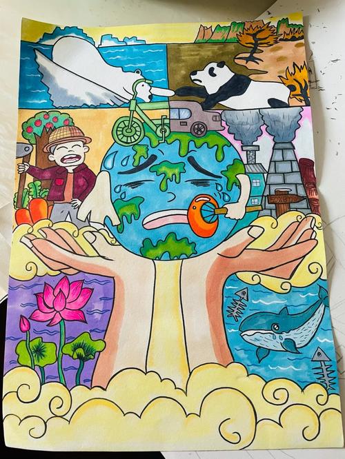 气候变化(气候变化绘画)