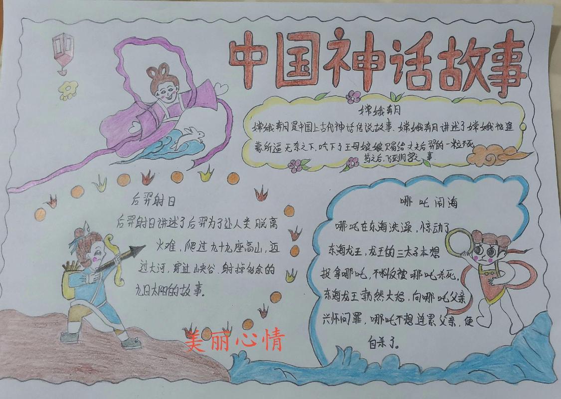 神话传说（神话传说手抄报）